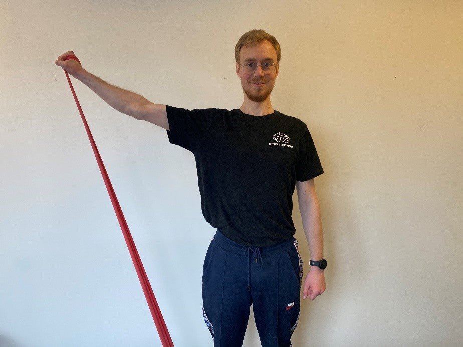 Træningsøvelser med exerciseband