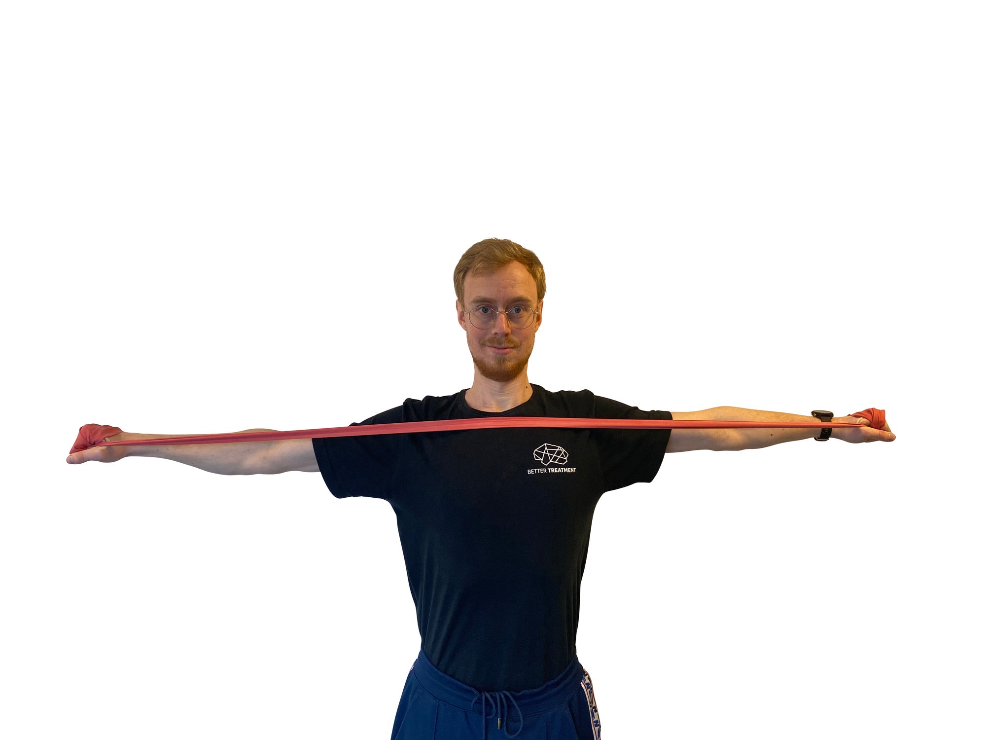 Træningsøvelser med exerciseband