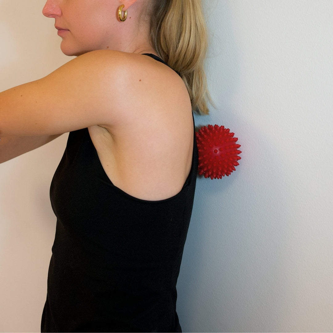 Massagebold | TOGU med ventil | Ø9 cm | Rød