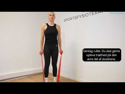 Exerciseband | Rød | Medium | 30 meter | Latexfri