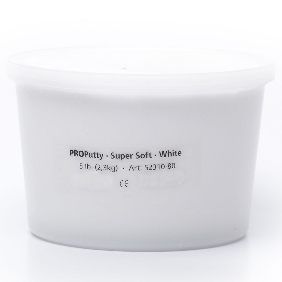 Putty Terapi ler | Hvid | Super blød | 2,3 kg
