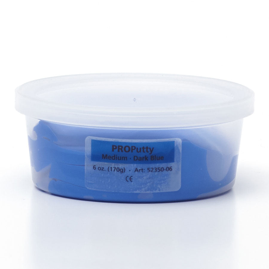 Putty Terapi ler | Mørkeblå |  Medium-Hård | 170 gram