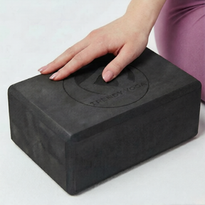 Yoga Blok | 23x15x7,5 cm | Sort