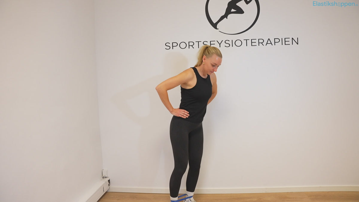 Træningselastikker | Pose med 5 standardstørrelser