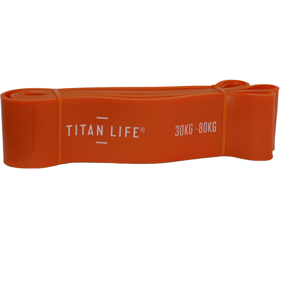 Crossfit Elastik Titan | Orange | X-hård | 30-80 kg