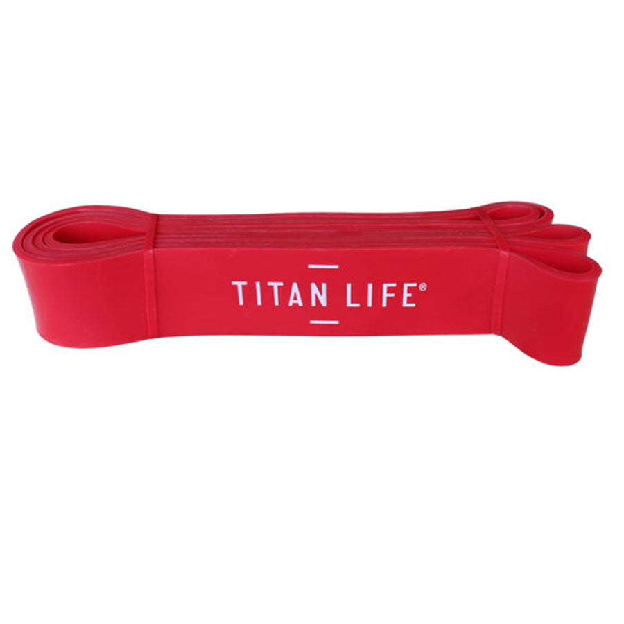 Crossfit Elastik Titan | Rød | Ekstra hård | 22-56 kg